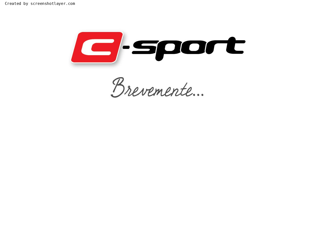 Site de imagem c-sport.pt em 1280x1024