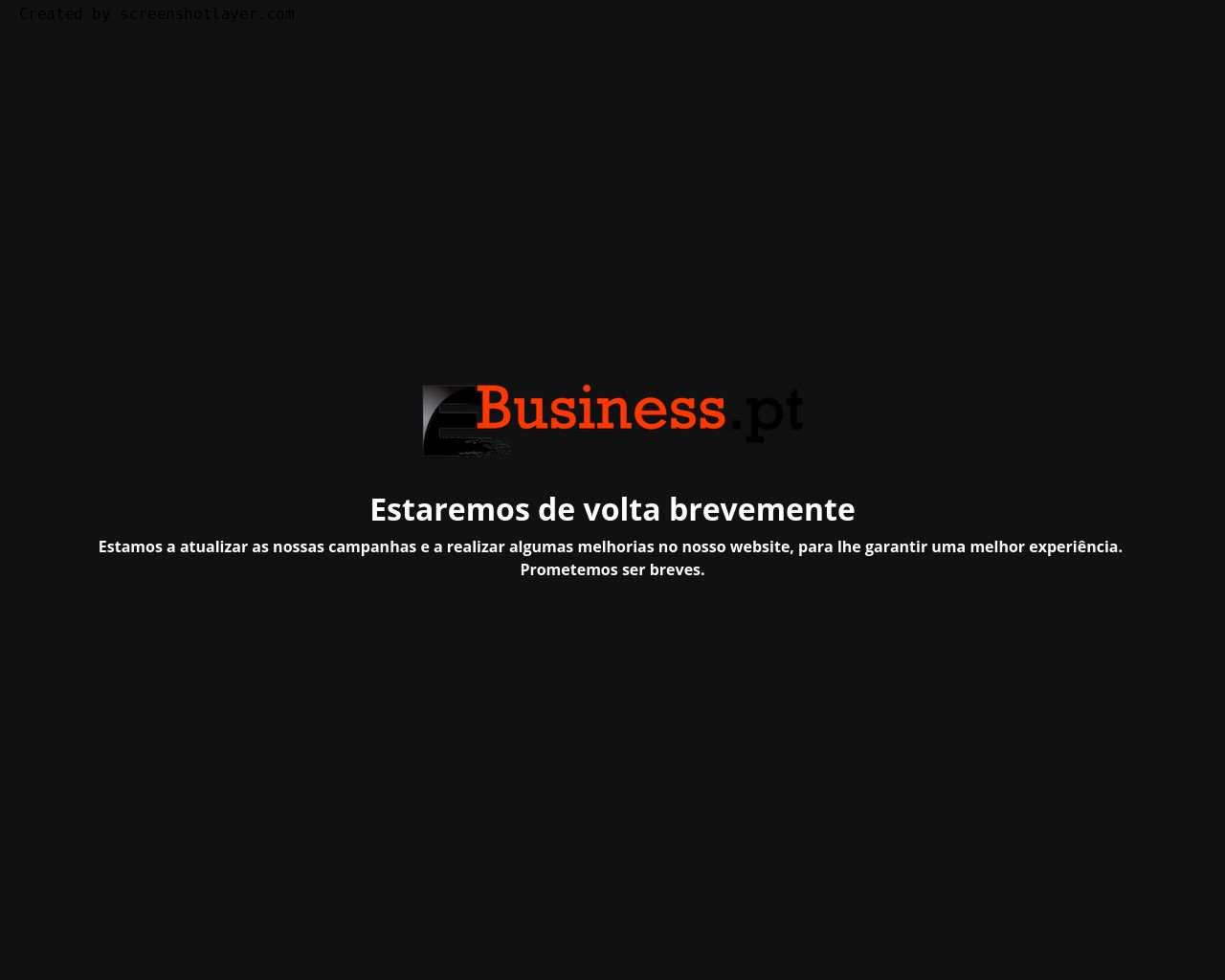 Site de imagem e-business.pt em 1280x1024