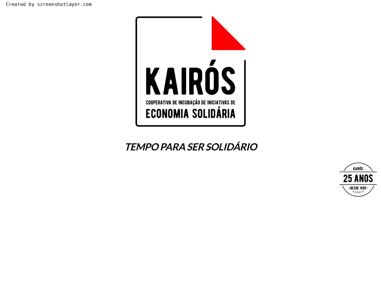 Site de imagem kairos-acores.pt em 1280x1024